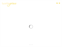 Tablet Screenshot of lucettegrace.com